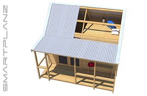 Gable Loft Shed