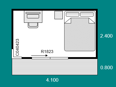 ST4124 teal