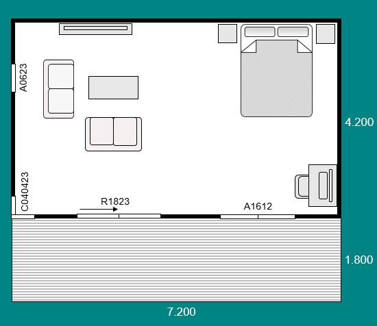 ST7242 teal