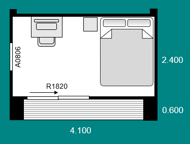 BX4124 teal