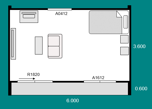 AV6036 teal