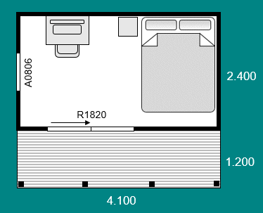 RH4124 teal