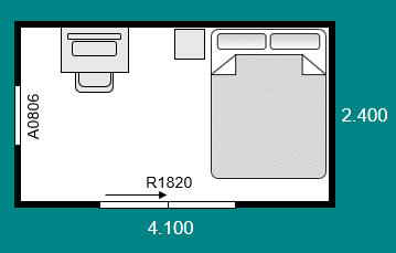 VT4124 teal