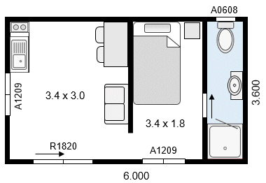 Plan Bach 6036c