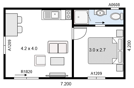 Plan Bach 7242c